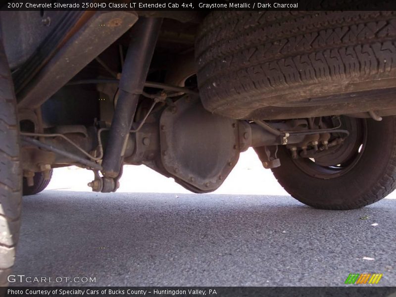 Graystone Metallic / Dark Charcoal 2007 Chevrolet Silverado 2500HD Classic LT Extended Cab 4x4