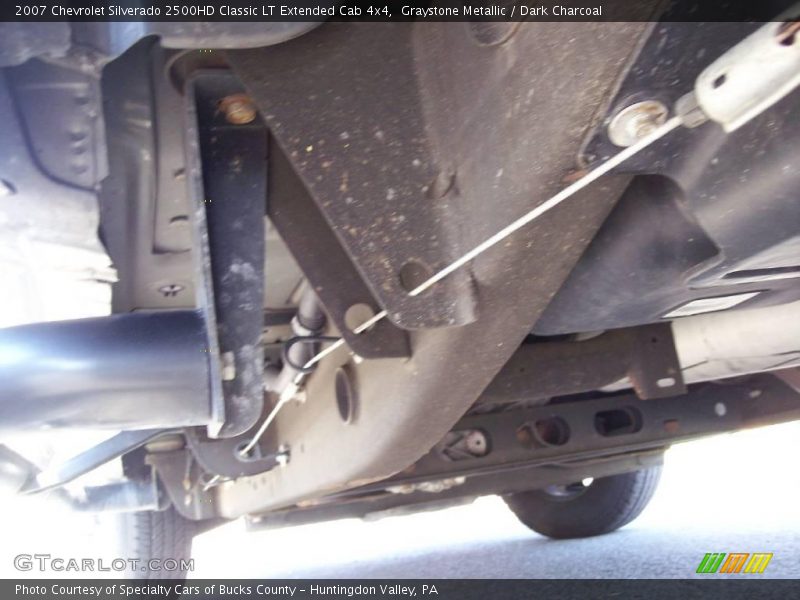 Graystone Metallic / Dark Charcoal 2007 Chevrolet Silverado 2500HD Classic LT Extended Cab 4x4