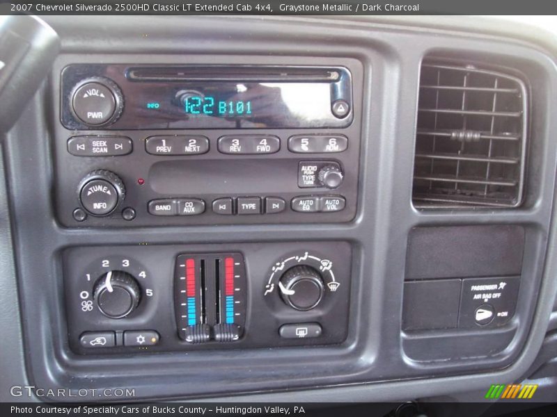 Graystone Metallic / Dark Charcoal 2007 Chevrolet Silverado 2500HD Classic LT Extended Cab 4x4