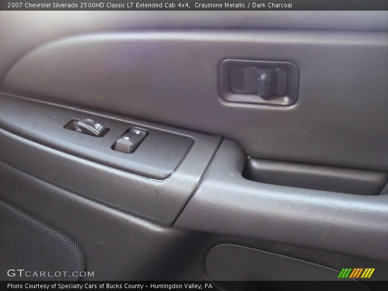 Graystone Metallic / Dark Charcoal 2007 Chevrolet Silverado 2500HD Classic LT Extended Cab 4x4