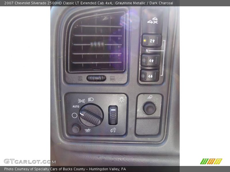 Graystone Metallic / Dark Charcoal 2007 Chevrolet Silverado 2500HD Classic LT Extended Cab 4x4