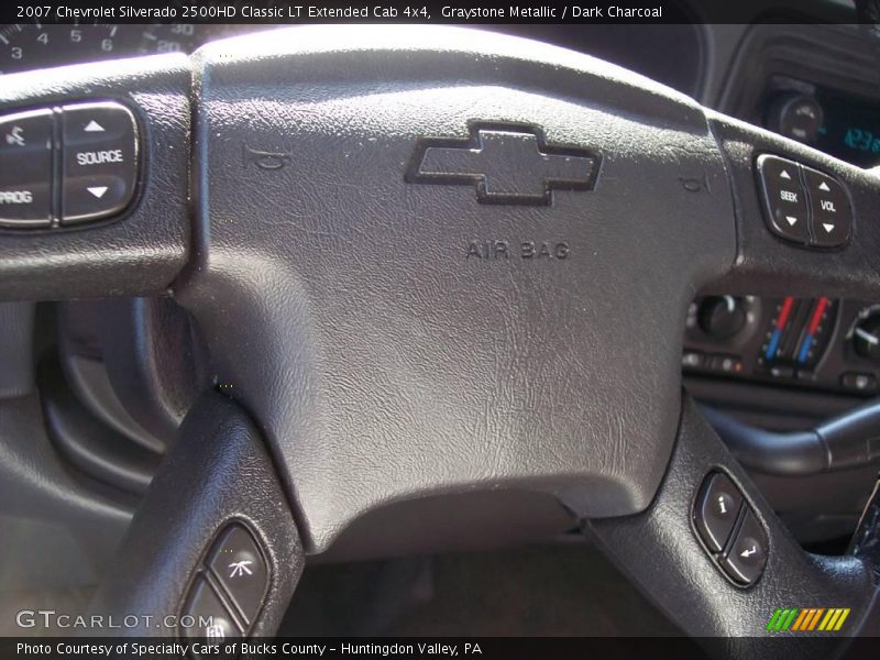 Graystone Metallic / Dark Charcoal 2007 Chevrolet Silverado 2500HD Classic LT Extended Cab 4x4