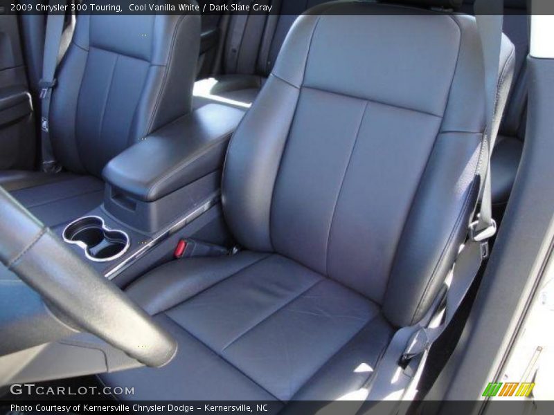 Cool Vanilla White / Dark Slate Gray 2009 Chrysler 300 Touring
