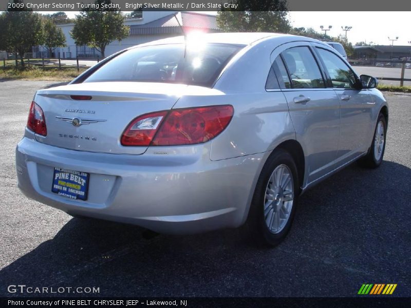 Bright Silver Metallic / Dark Slate Gray 2009 Chrysler Sebring Touring Sedan