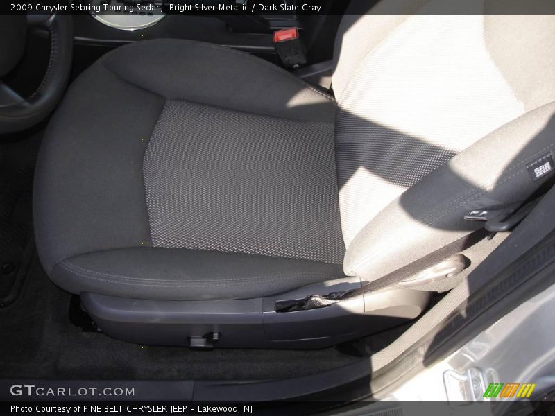 Bright Silver Metallic / Dark Slate Gray 2009 Chrysler Sebring Touring Sedan