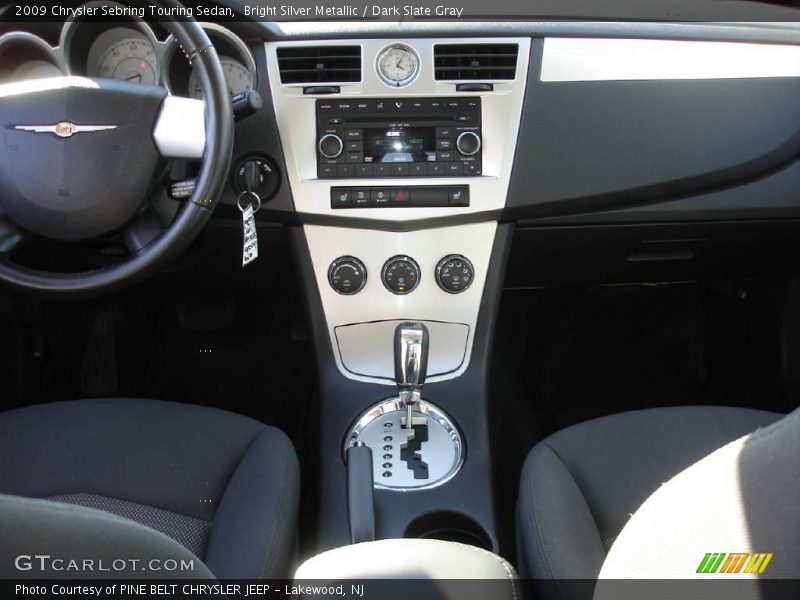 Bright Silver Metallic / Dark Slate Gray 2009 Chrysler Sebring Touring Sedan