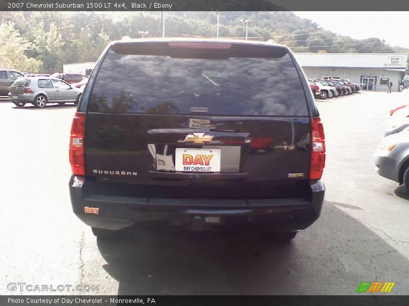 Black / Ebony 2007 Chevrolet Suburban 1500 LT 4x4