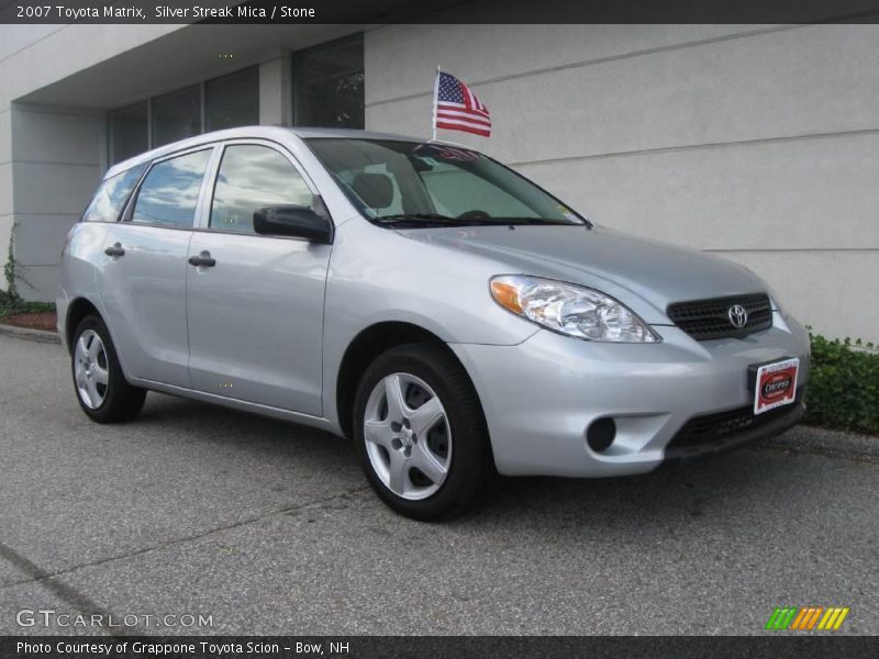 Silver Streak Mica / Stone 2007 Toyota Matrix