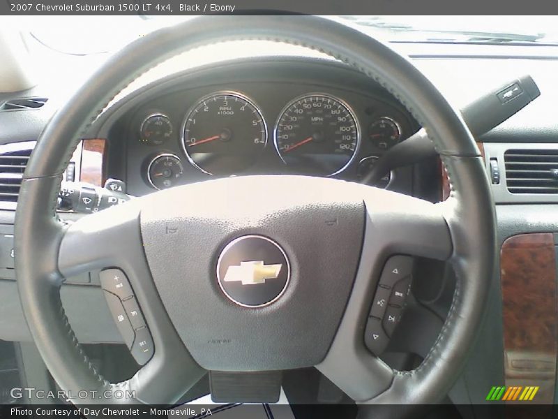Black / Ebony 2007 Chevrolet Suburban 1500 LT 4x4