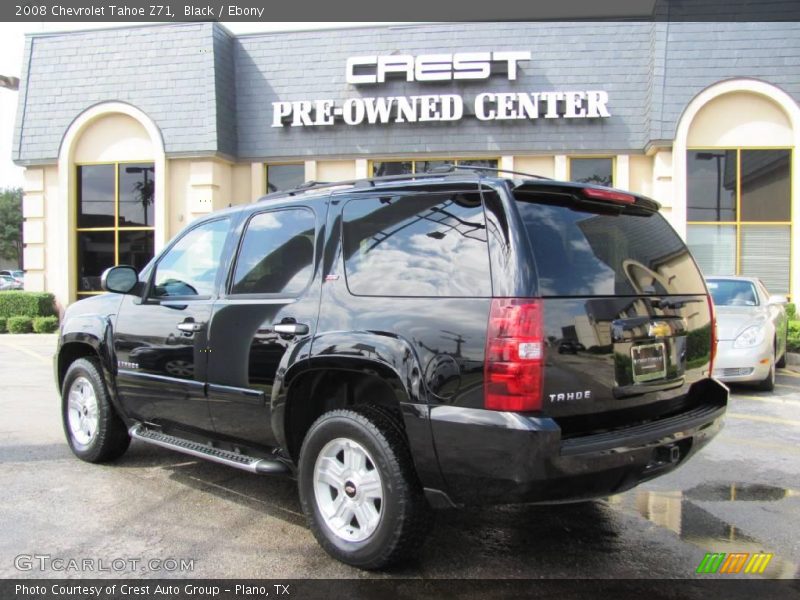 Black / Ebony 2008 Chevrolet Tahoe Z71