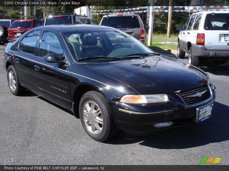 Black / Agate Black 2000 Chrysler Cirrus LXi