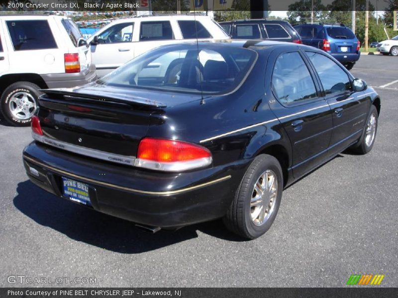 Black / Agate Black 2000 Chrysler Cirrus LXi