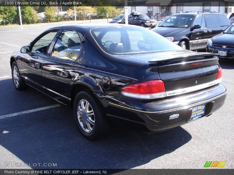 Black / Agate Black 2000 Chrysler Cirrus LXi