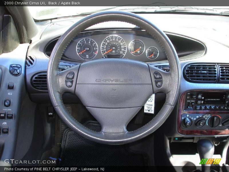 Black / Agate Black 2000 Chrysler Cirrus LXi