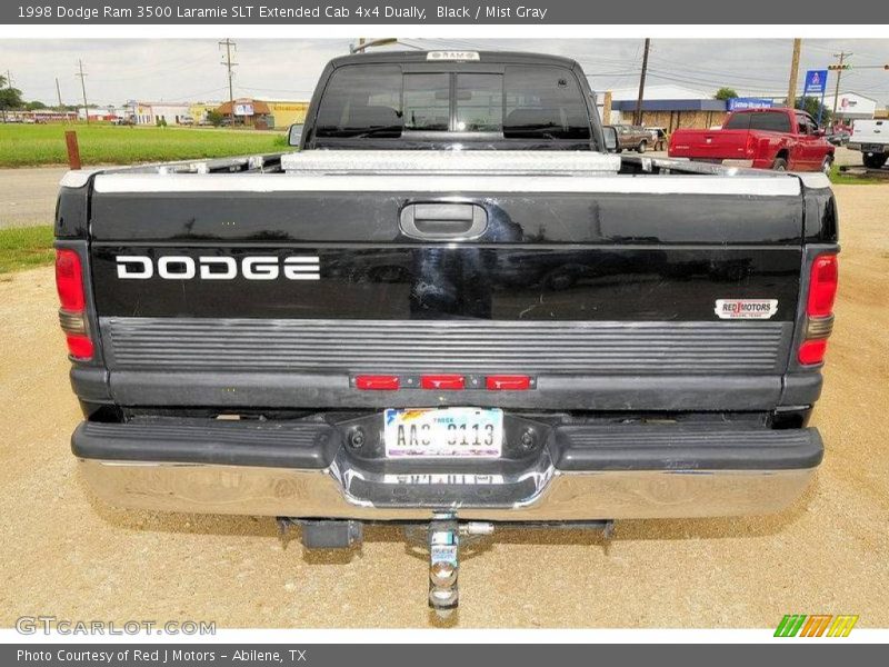 Black / Mist Gray 1998 Dodge Ram 3500 Laramie SLT Extended Cab 4x4 Dually