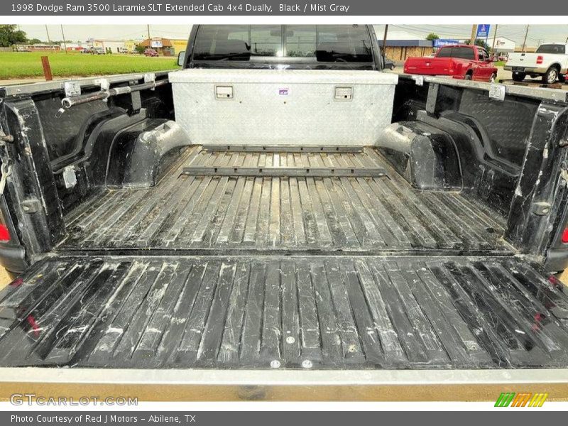 Black / Mist Gray 1998 Dodge Ram 3500 Laramie SLT Extended Cab 4x4 Dually