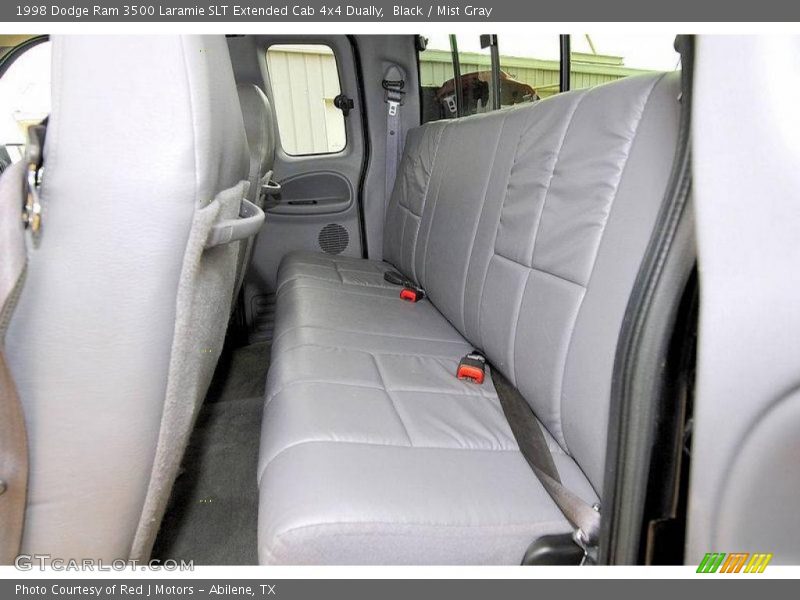 Black / Mist Gray 1998 Dodge Ram 3500 Laramie SLT Extended Cab 4x4 Dually