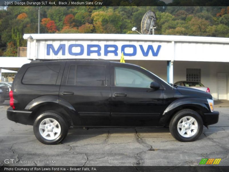 Black / Medium Slate Gray 2005 Dodge Durango SLT 4x4
