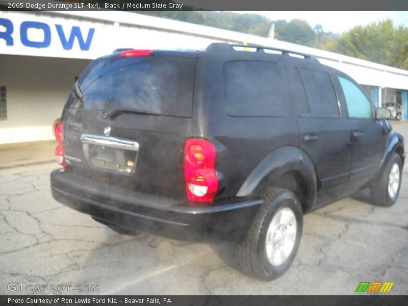 Black / Medium Slate Gray 2005 Dodge Durango SLT 4x4
