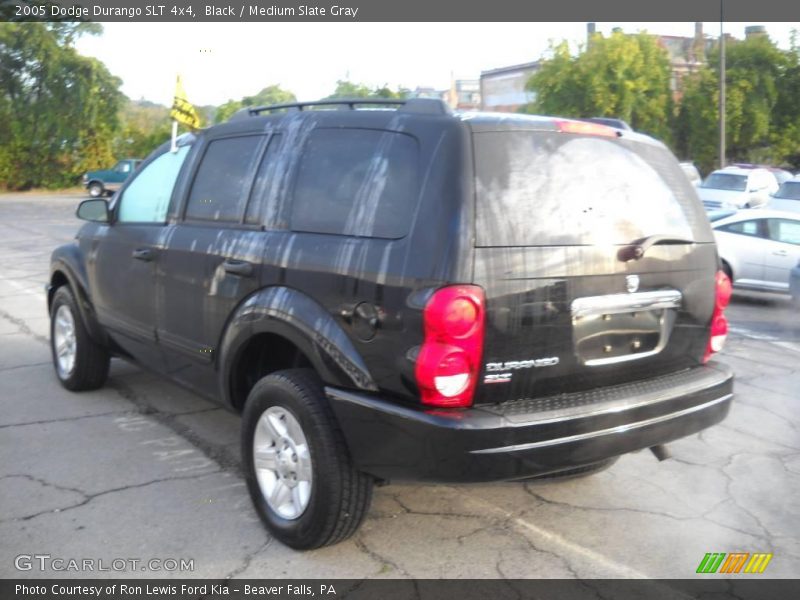 Black / Medium Slate Gray 2005 Dodge Durango SLT 4x4