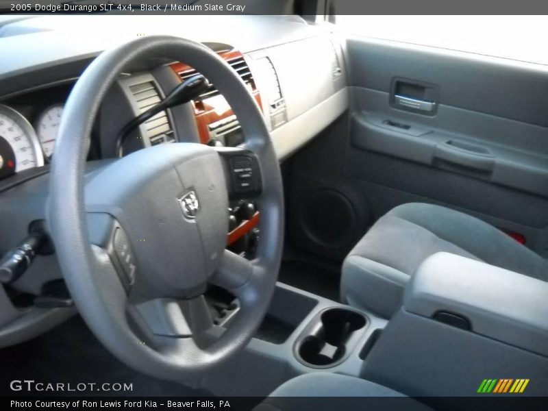 Black / Medium Slate Gray 2005 Dodge Durango SLT 4x4