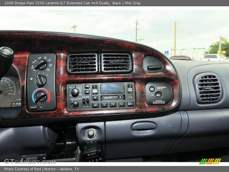 Black / Mist Gray 1998 Dodge Ram 3500 Laramie SLT Extended Cab 4x4 Dually