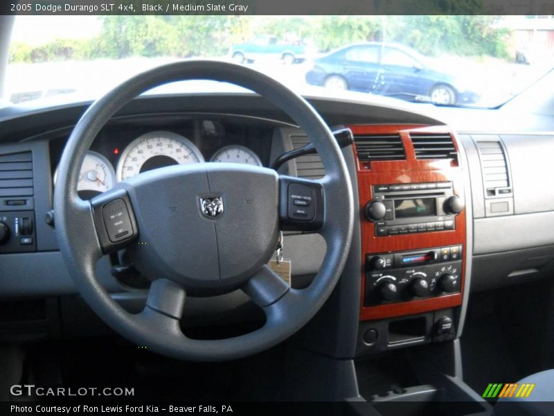 Black / Medium Slate Gray 2005 Dodge Durango SLT 4x4