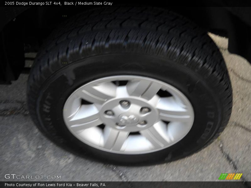 Black / Medium Slate Gray 2005 Dodge Durango SLT 4x4
