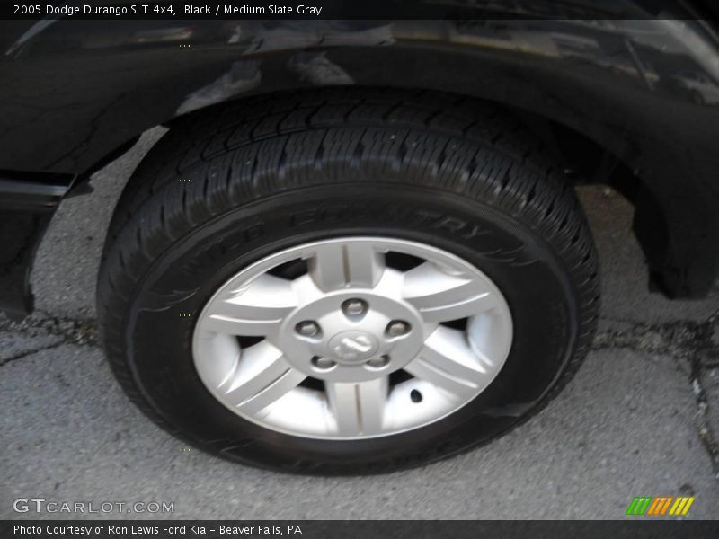 Black / Medium Slate Gray 2005 Dodge Durango SLT 4x4