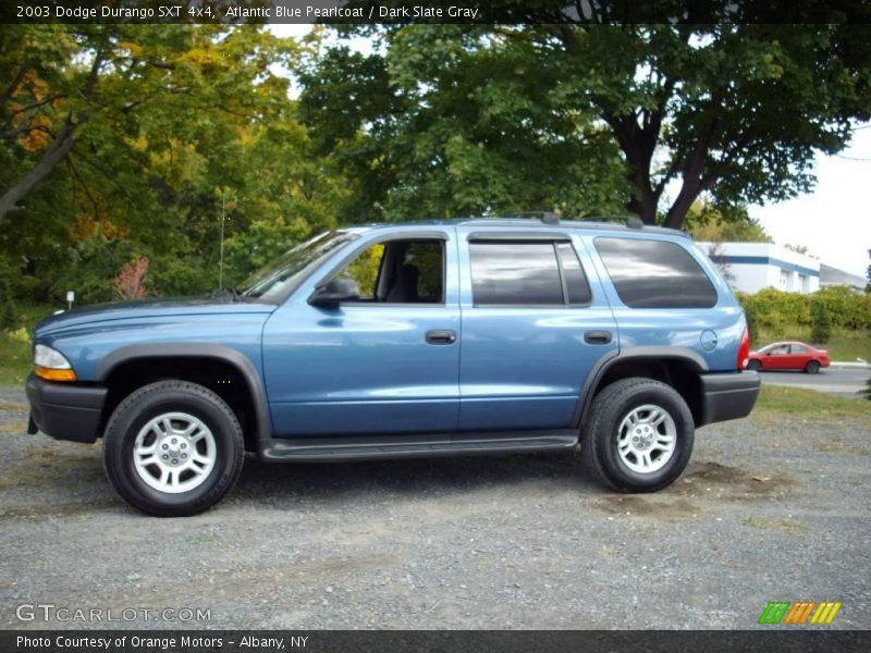 Atlantic Blue Pearlcoat / Dark Slate Gray 2003 Dodge Durango SXT 4x4