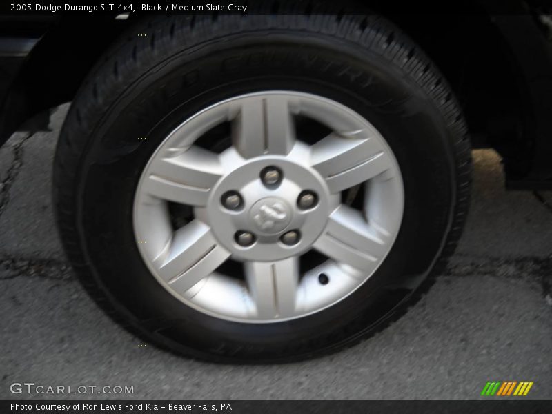 Black / Medium Slate Gray 2005 Dodge Durango SLT 4x4