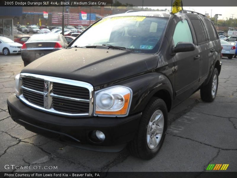 Black / Medium Slate Gray 2005 Dodge Durango SLT 4x4