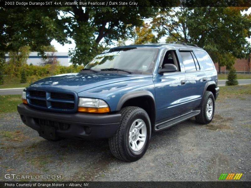 Atlantic Blue Pearlcoat / Dark Slate Gray 2003 Dodge Durango SXT 4x4