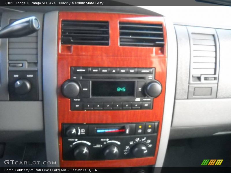 Black / Medium Slate Gray 2005 Dodge Durango SLT 4x4