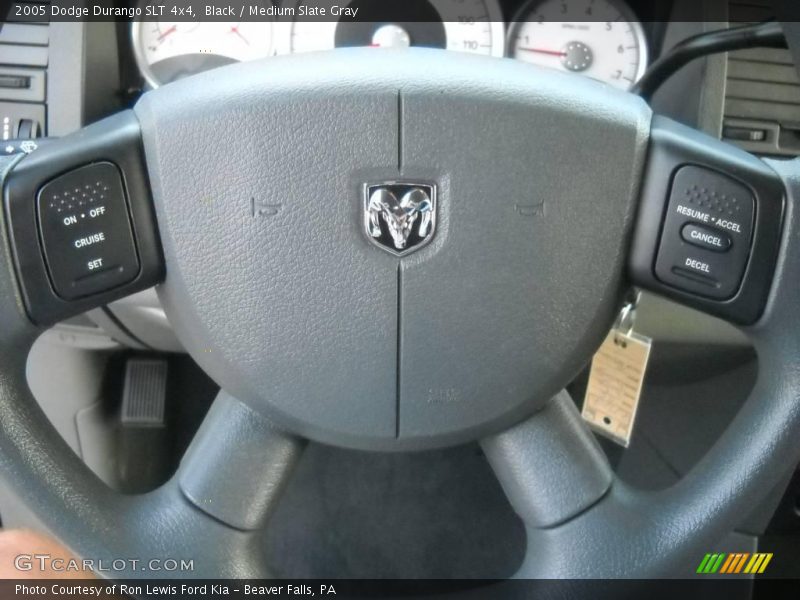Black / Medium Slate Gray 2005 Dodge Durango SLT 4x4