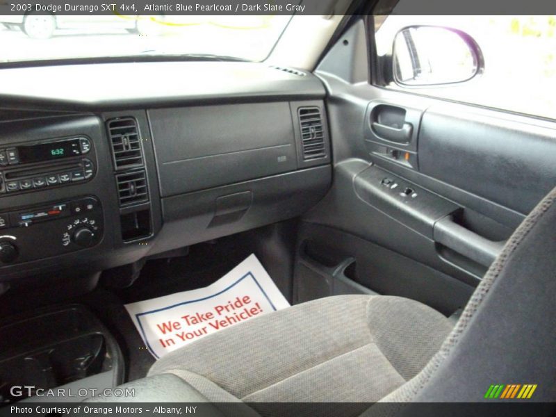 Atlantic Blue Pearlcoat / Dark Slate Gray 2003 Dodge Durango SXT 4x4