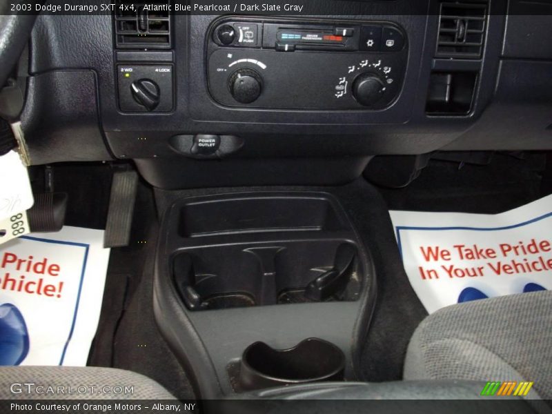 Atlantic Blue Pearlcoat / Dark Slate Gray 2003 Dodge Durango SXT 4x4