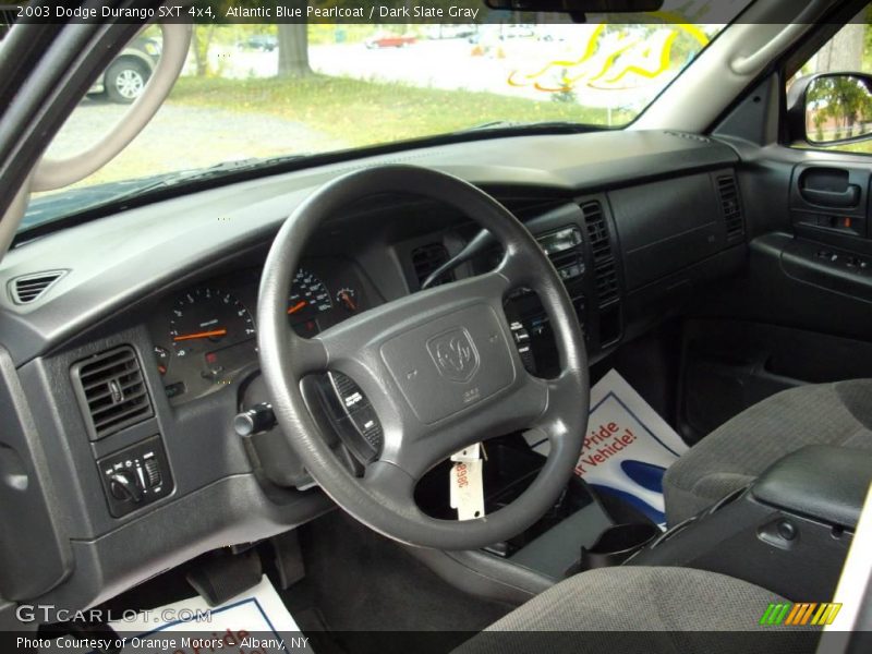 Atlantic Blue Pearlcoat / Dark Slate Gray 2003 Dodge Durango SXT 4x4