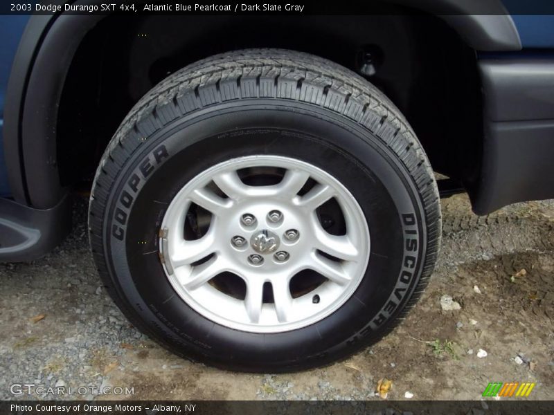 Atlantic Blue Pearlcoat / Dark Slate Gray 2003 Dodge Durango SXT 4x4