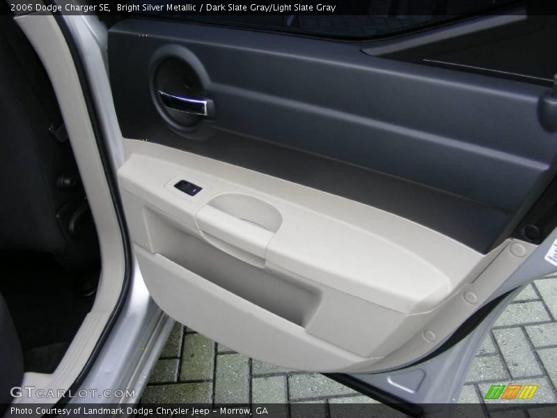 Bright Silver Metallic / Dark Slate Gray/Light Slate Gray 2006 Dodge Charger SE