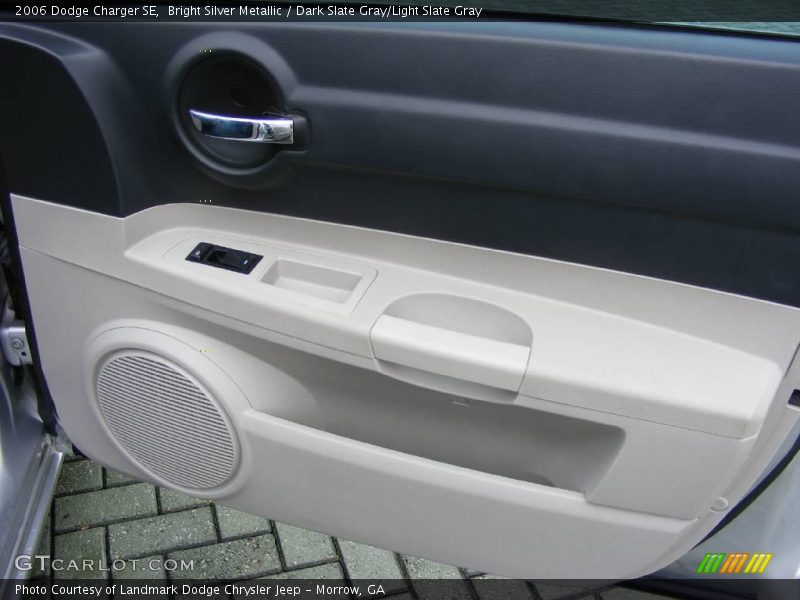 Bright Silver Metallic / Dark Slate Gray/Light Slate Gray 2006 Dodge Charger SE
