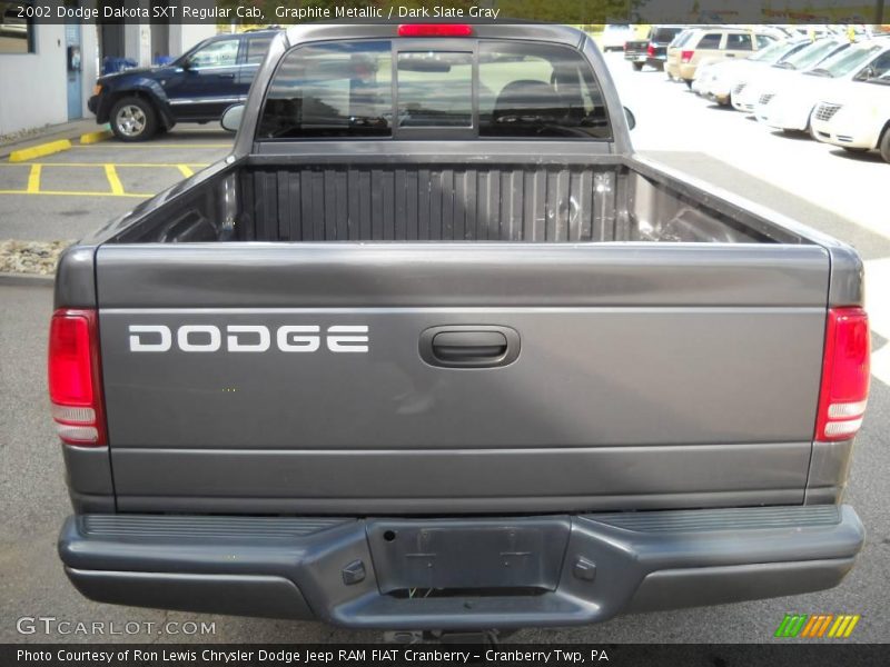 Graphite Metallic / Dark Slate Gray 2002 Dodge Dakota SXT Regular Cab