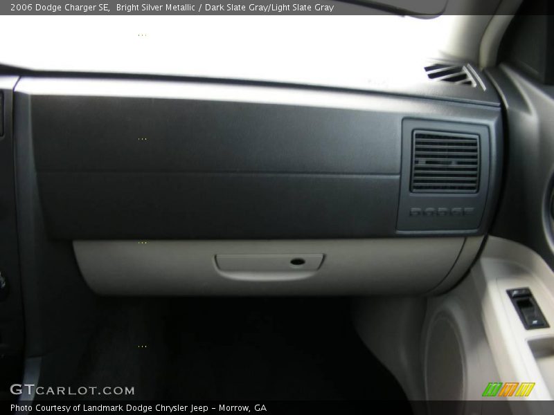 Bright Silver Metallic / Dark Slate Gray/Light Slate Gray 2006 Dodge Charger SE
