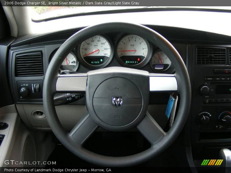 Bright Silver Metallic / Dark Slate Gray/Light Slate Gray 2006 Dodge Charger SE