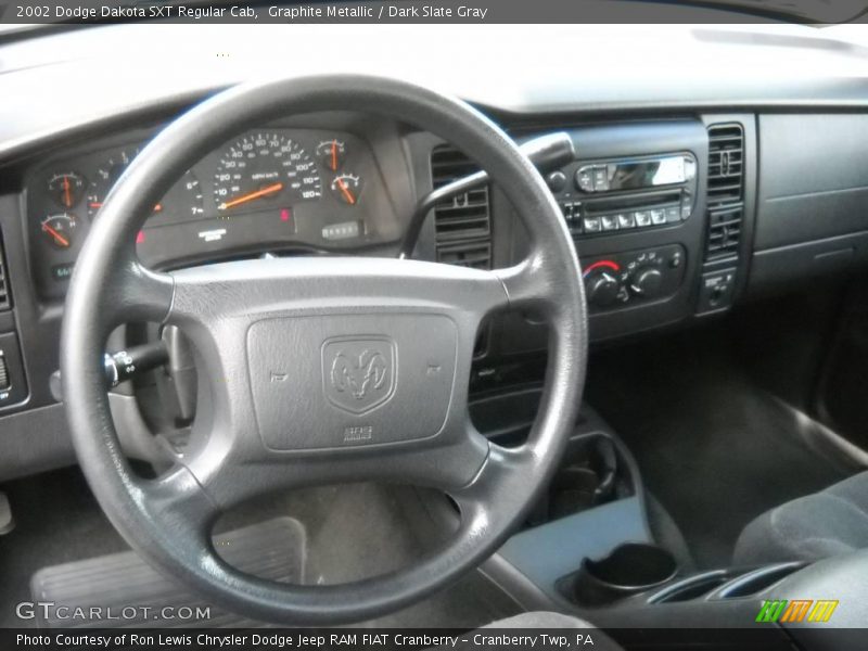 Dashboard of 2002 Dakota SXT Regular Cab