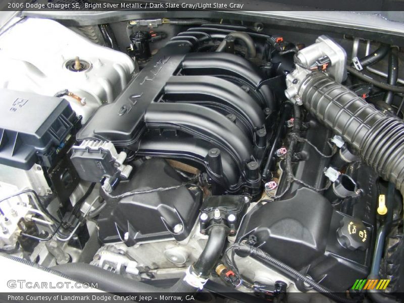 Bright Silver Metallic / Dark Slate Gray/Light Slate Gray 2006 Dodge Charger SE