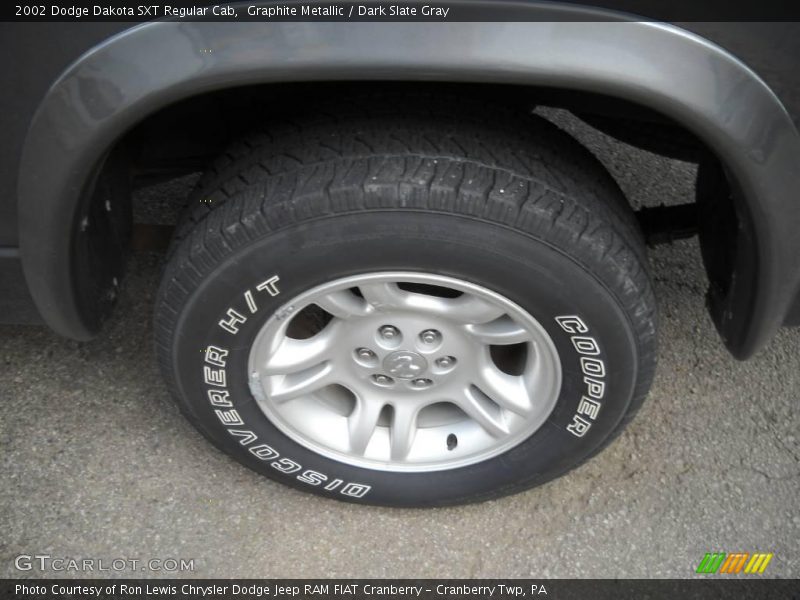 Graphite Metallic / Dark Slate Gray 2002 Dodge Dakota SXT Regular Cab