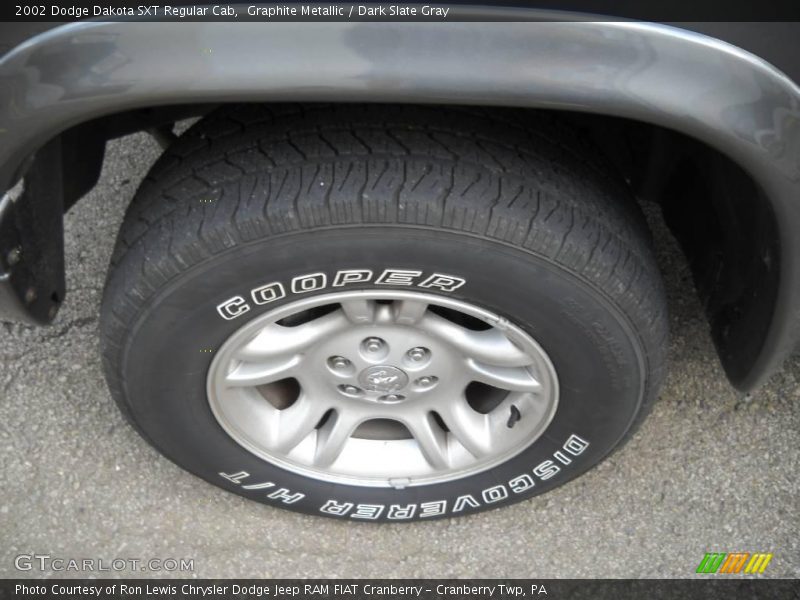 Graphite Metallic / Dark Slate Gray 2002 Dodge Dakota SXT Regular Cab