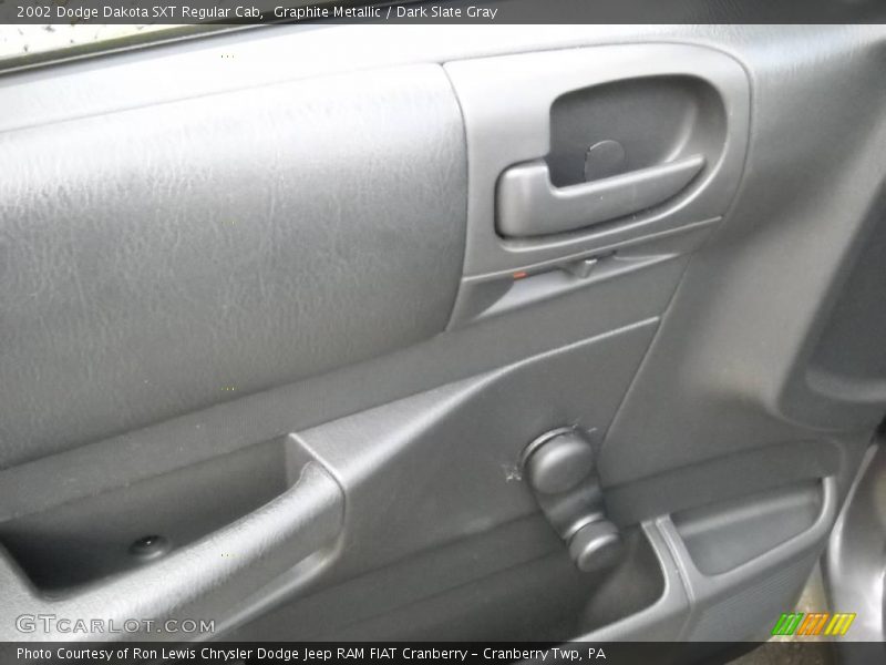 Graphite Metallic / Dark Slate Gray 2002 Dodge Dakota SXT Regular Cab