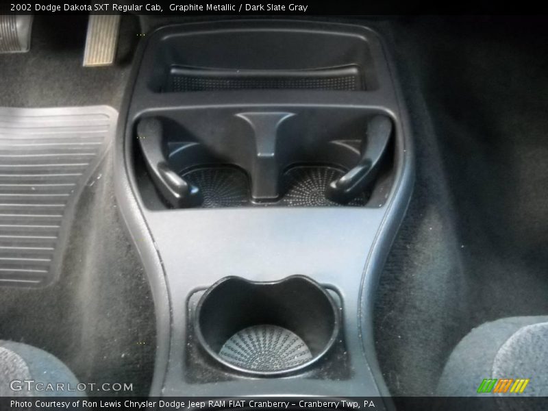 Graphite Metallic / Dark Slate Gray 2002 Dodge Dakota SXT Regular Cab